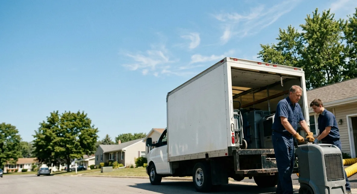 Water Damage Cleanup in Sidney, OH near me